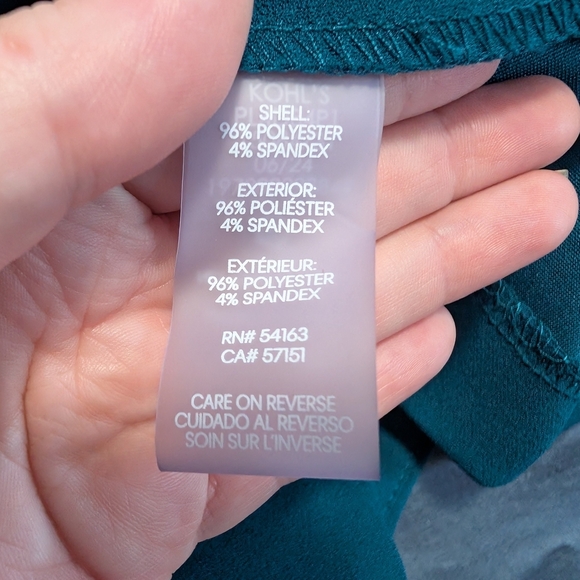 Andrew Marc Sleeveless Ruched Sheath DressColor: Cypress, Size: 14 (EUC) - Picture 7 of 16